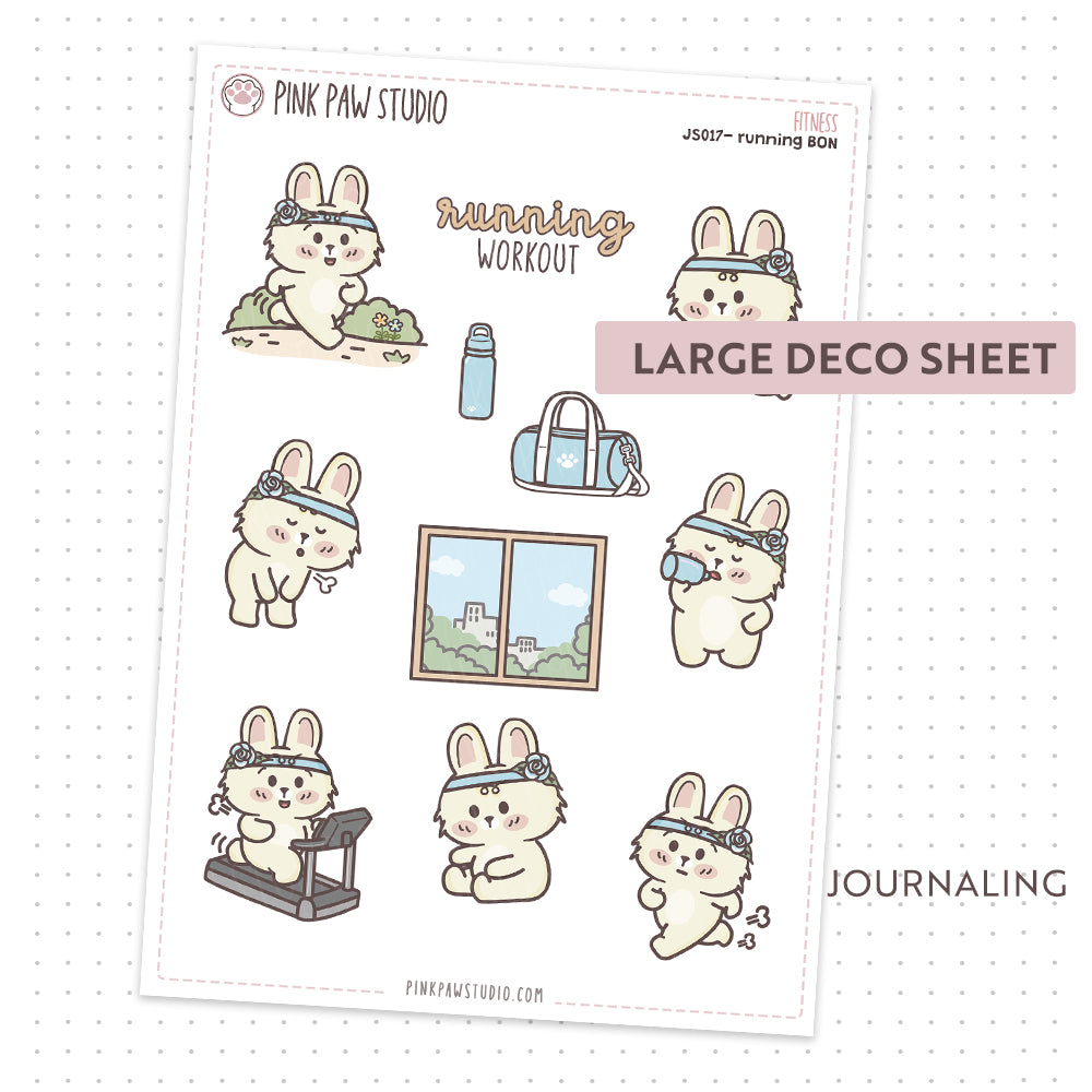 Journal sheet - Fitness - Running
