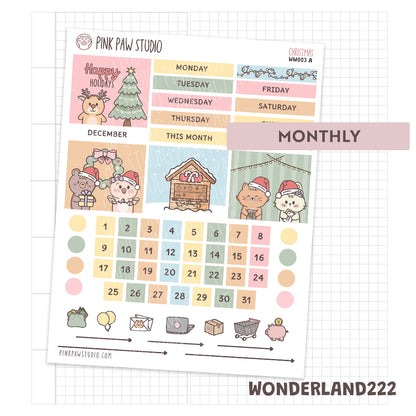 Wonderland222 Mensual - Navidad
