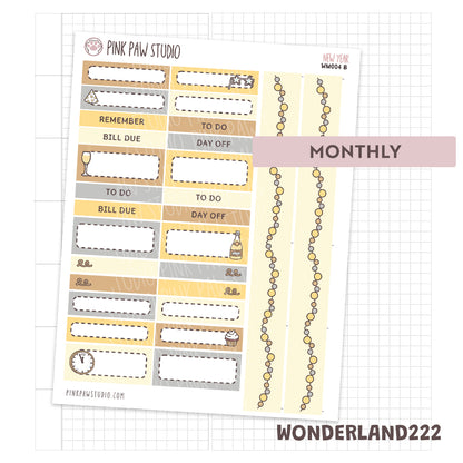 Wonderland222 Mensual- Año Nuevo