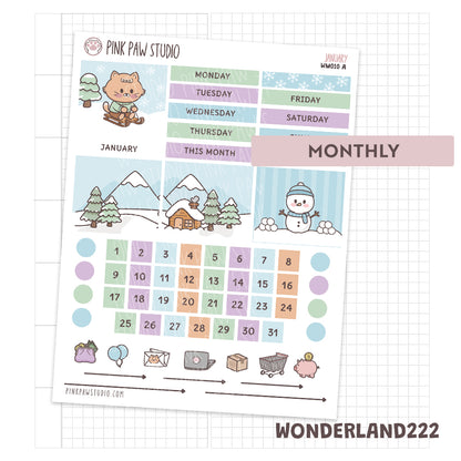 Wonderland222 Mensual - Enero