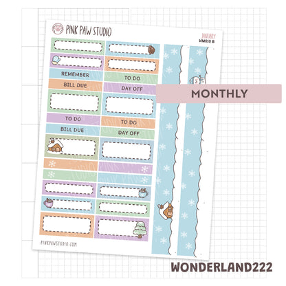 Wonderland222 Mensual - Enero