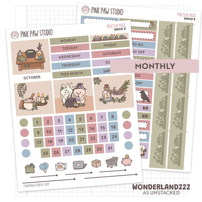 Wonderland222 Monthly Kit- October- Practical Magic