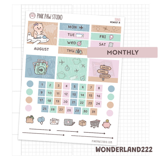 Wonderland222 Monthly- Travel