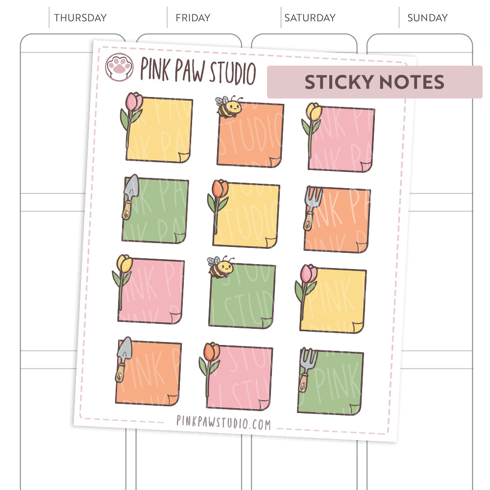Sticky Notes - May