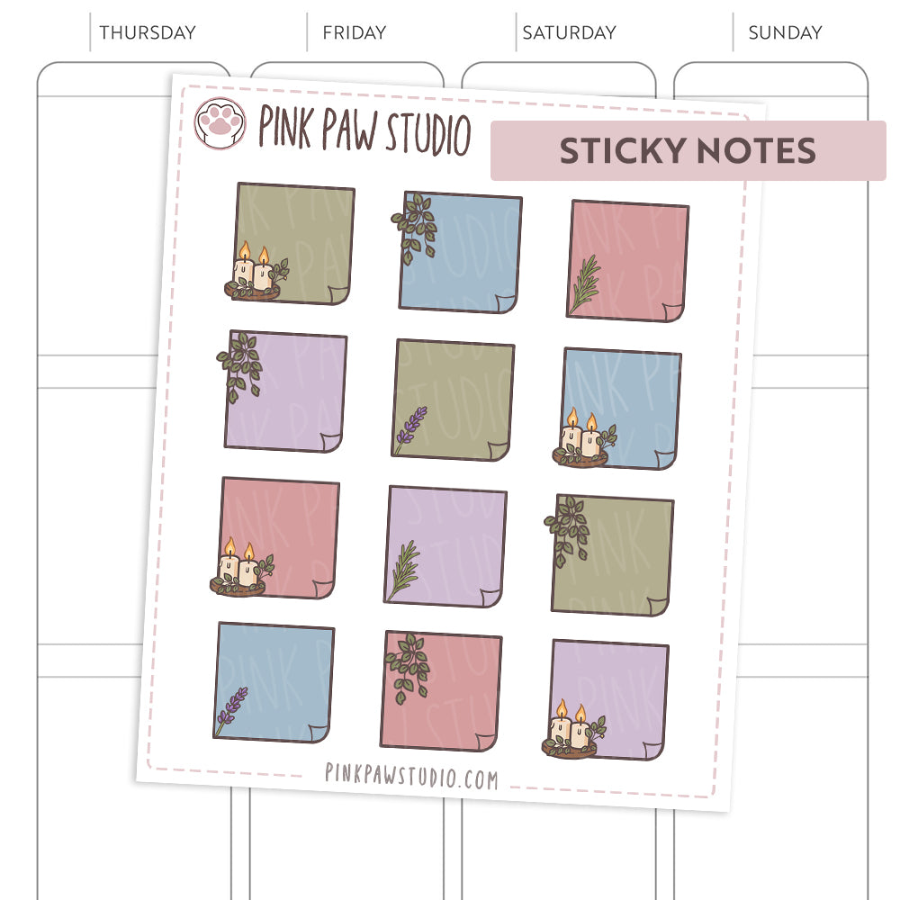 Sticky Notes - October - Practical Magic