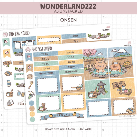 Wonderland222 Kit A5 sin apilar - abril