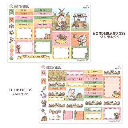 Wonderland222 Kit A5 sin apilar - Mayo